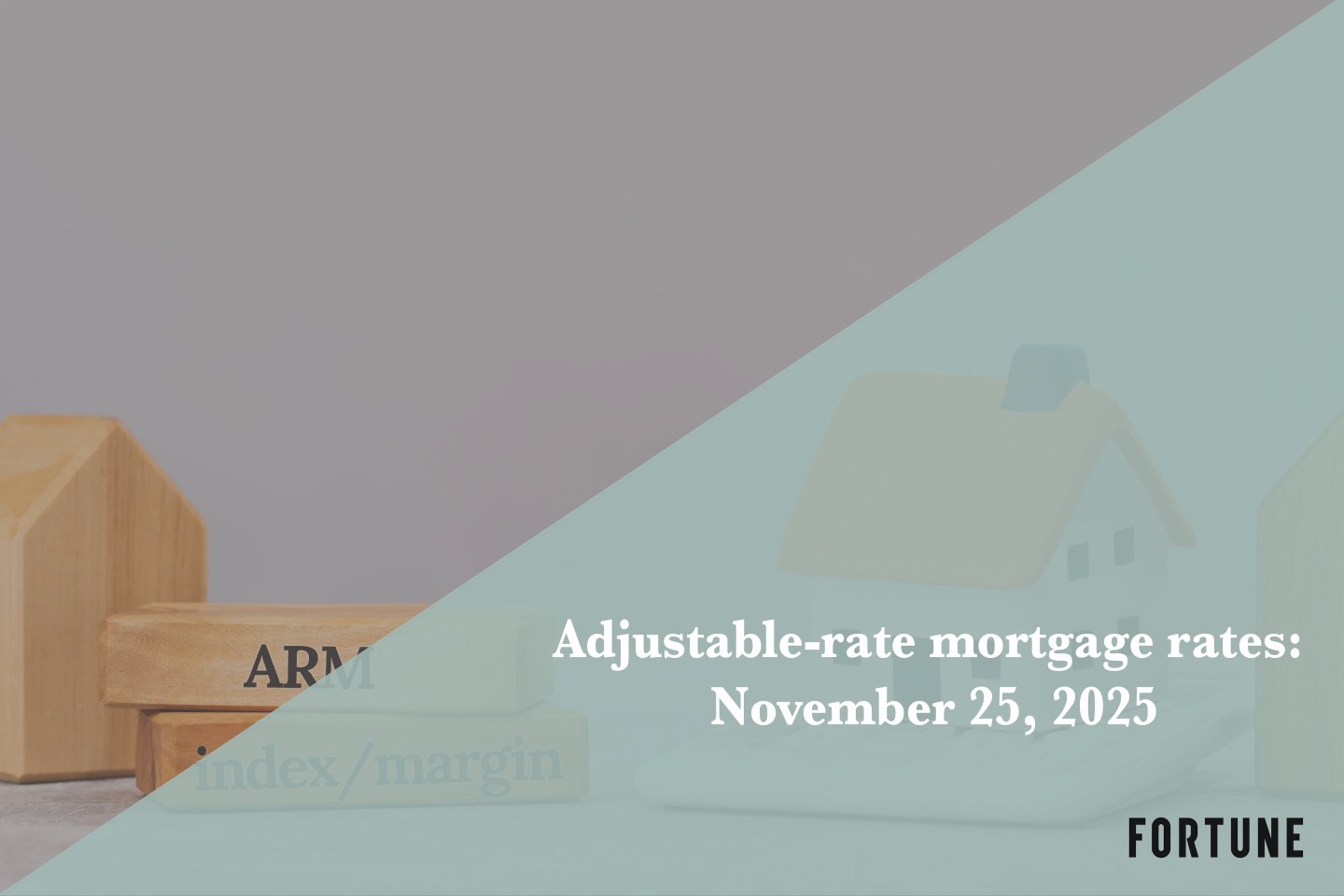 Current ARM mortgage rates report for Nov. 25, 2025
