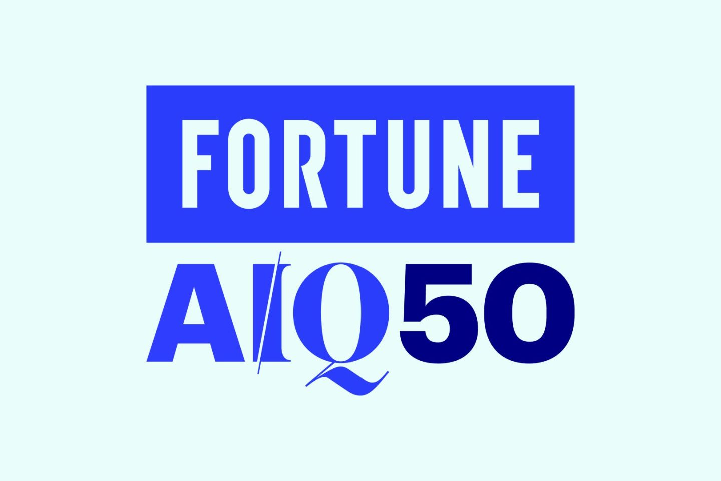 Fortune AIQ 50 list logo