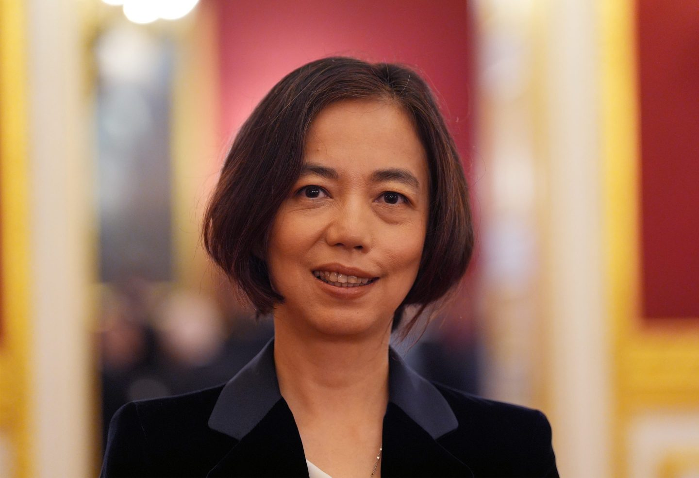 Dr. Fei-Fei Li during a reception for the 2025 Queen Elizabeth Prize for Engineering, at St James' Palace November 5, 2025 in London, England.